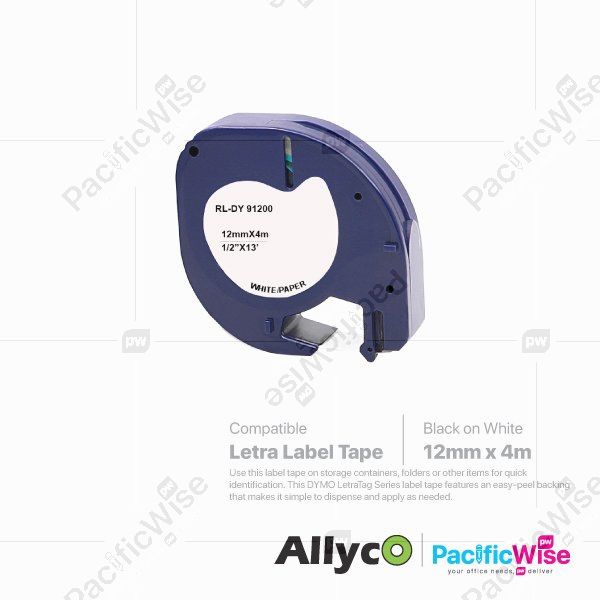 Dymo Letra Label Tape (Compatible) (Paper)