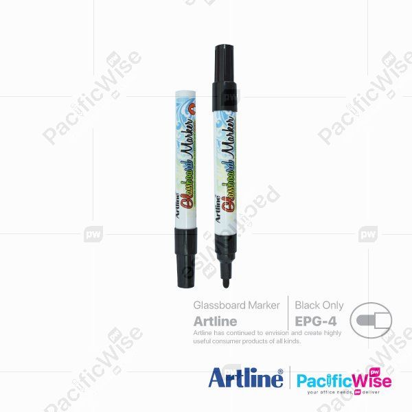 Artline/Glassboard Marker/Penanda Papan Kaca/Writing Pen/EPG-4 (12Pcs)