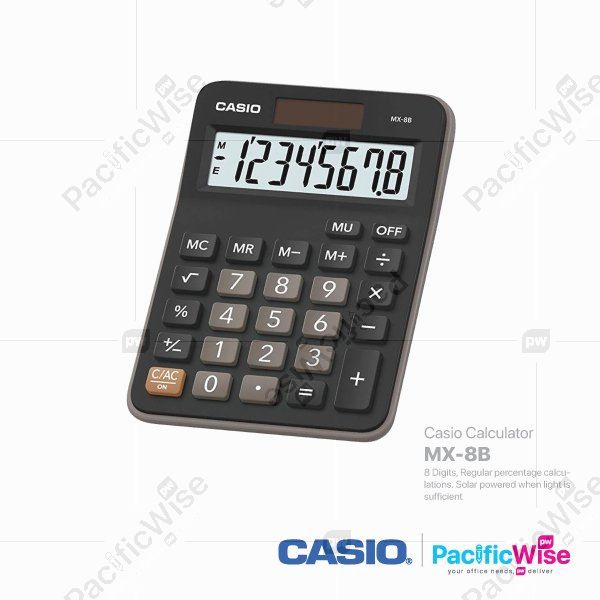 Casio Calculator MX-8B