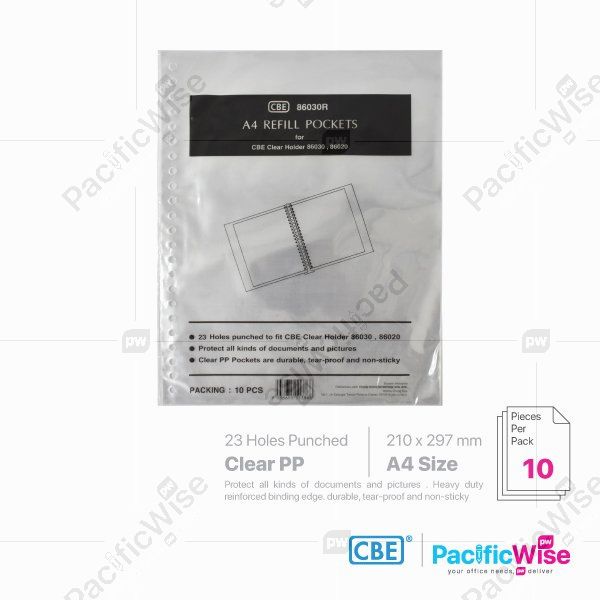 CBE 86030R/86020R  Refill Pocket