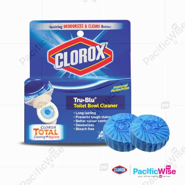 Toilet Bowl Cleaner/Clorox/Tru-Blu/Pembersih Mangkuk Tandas (50gx2's)