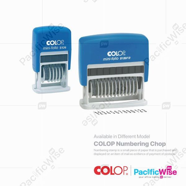 Colop Numbering Chop
