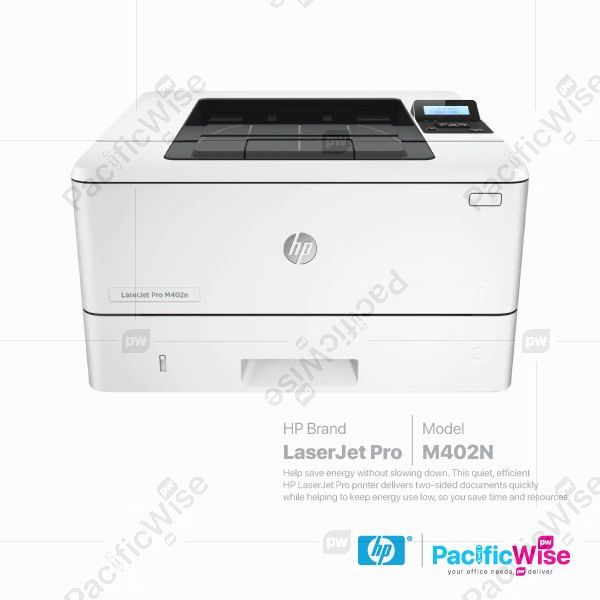 HP Mono LaserJet Pro M402n Printer