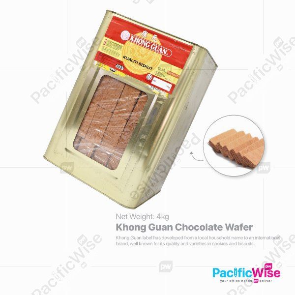Khong Guan Chocolate Wafer (4kg) (+RM10 deposit)