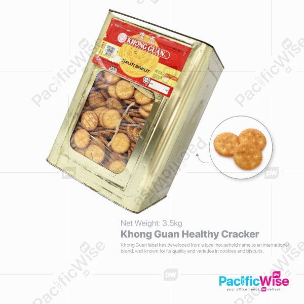 Khong Guan Healthy Cracker (3.5kg) (+RM10 deposit)
