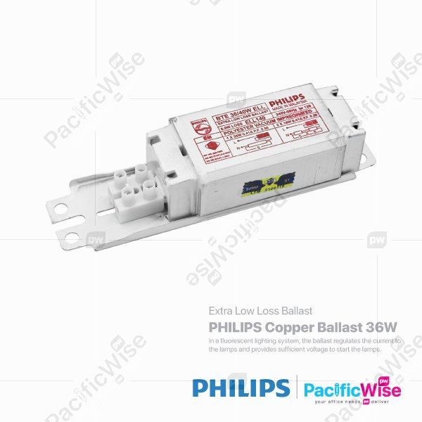 Philips/Copper Ballast/Ballast Tembaga/Electrical Accessories/36W