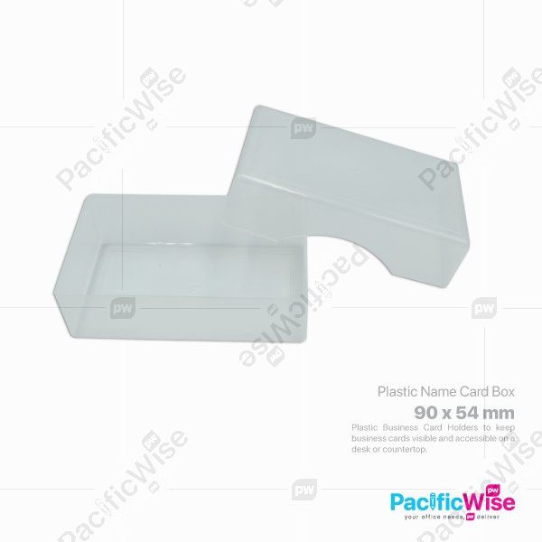 Plastic Business Card Box/Kotak Kad Perniagaan Plastik/Holder Filing