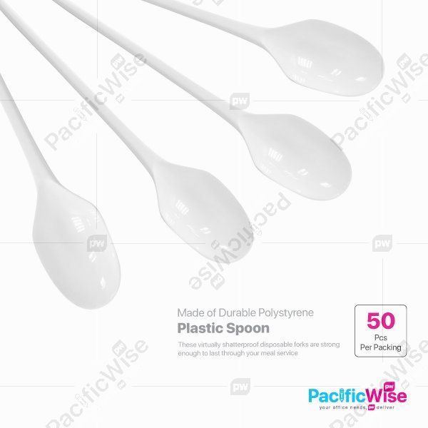 Plastic Spoon (50'S)