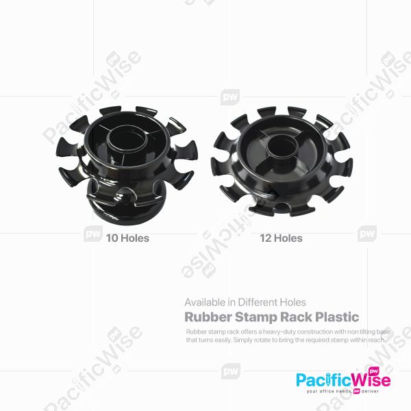 Rubber Stamp Rack Plastic