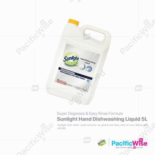 Sunlight Hand Dishwashing Liquid (5L)