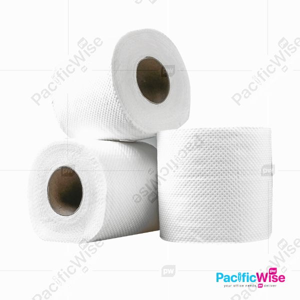 Toilet Roll/Gulung Tisu Tandas/2 Ply Tissue Paper (100 Rolls)