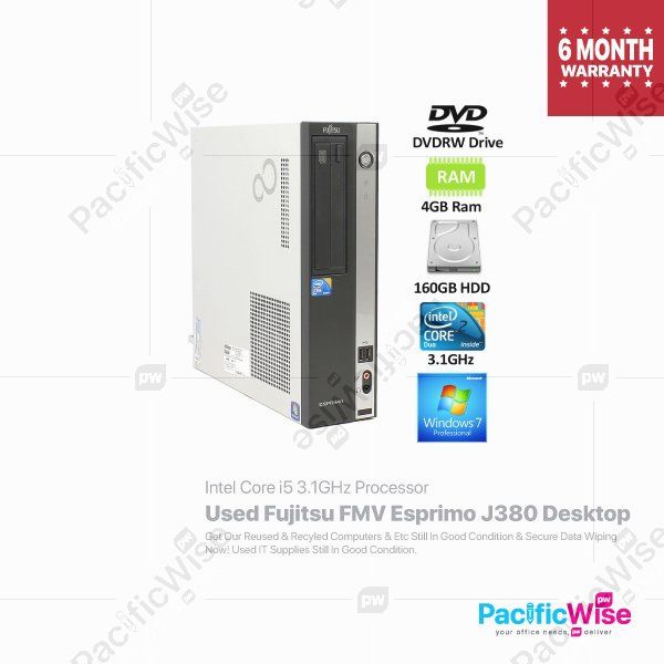 Used Fujitsu FMV Esprimo J380 Desktop