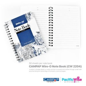 CAMPAP Wire-O Note Book (CW 2204)