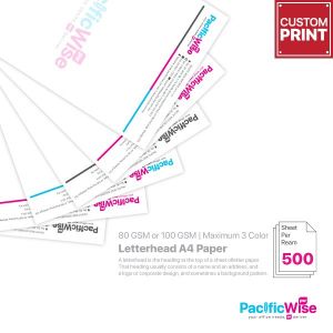 Customized Printing Letterhead A4