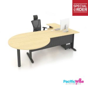 Executive Table/Eustoma Concept/Office Table/Office Desk/Meja Eksekutif/L Shape