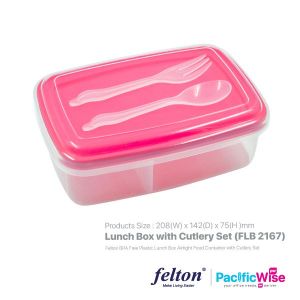 Felton Lunch Box with Cutlery Set (FLB 2167)