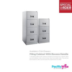 Filing Cabinet With Recess Handle