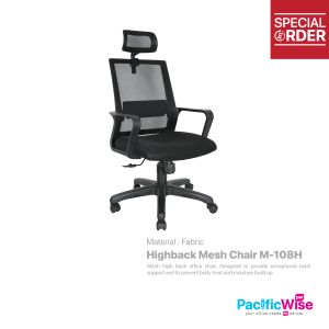 Highback Mesh Chair/Kerusi Mesh Tinggi/M-108H