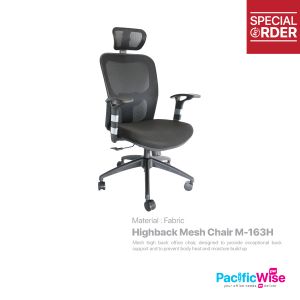 Highback Mesh Chair/Kerusi Mesh Tinggi/M-163H