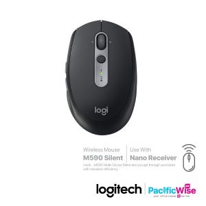 Logitech Multi Device Wireless Mouse M590 Silent