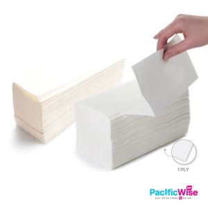 Hand Towel/Inter Fold Tissue/M Fold Tissue/Multi Fold Tissue/Tuala Tangan Inter Fold/Tuala Tangan Multi Fold/Tissue Paper/Virgin Pulp (1 carton x 20 packs)