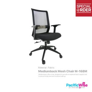 Mediumback Mesh Chair/Kerusi Mesh Belakang Sederhana/M-168M
