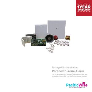 Paradox 5-zone Alarm Package With Installation (Canada Brand)