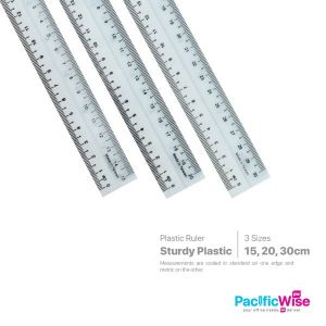 Plastic Straight Ruler/Bendable/Soft/Flexible Student Ruler/Pembaris 15cm/20cm/30cm/6"/8"/12" inch