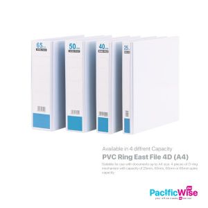 East File 4D Ring File PVC