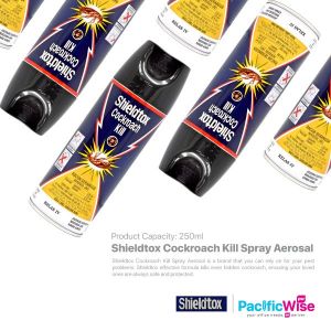 Shieldtox Cockroach Kill Spray Aerosal (250ml)