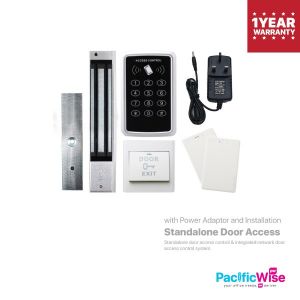 Standalone Door Access with Power Adaptor and Installation