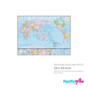 World Map Extra Large (W112)